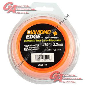 DIAMOND EDGE TRIMMER LINE .130