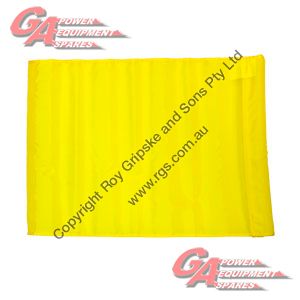 R&R YELLOW TUBE FLAG (SET OF 9)