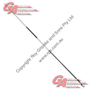 R&R FLAGSTICK - 7FT WHITE/BLAC K SET9