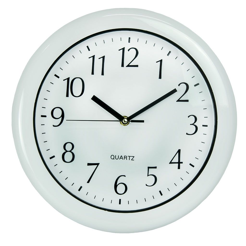 R&R CLOCK - INDOOR/OUTDOOR - 1 2IN