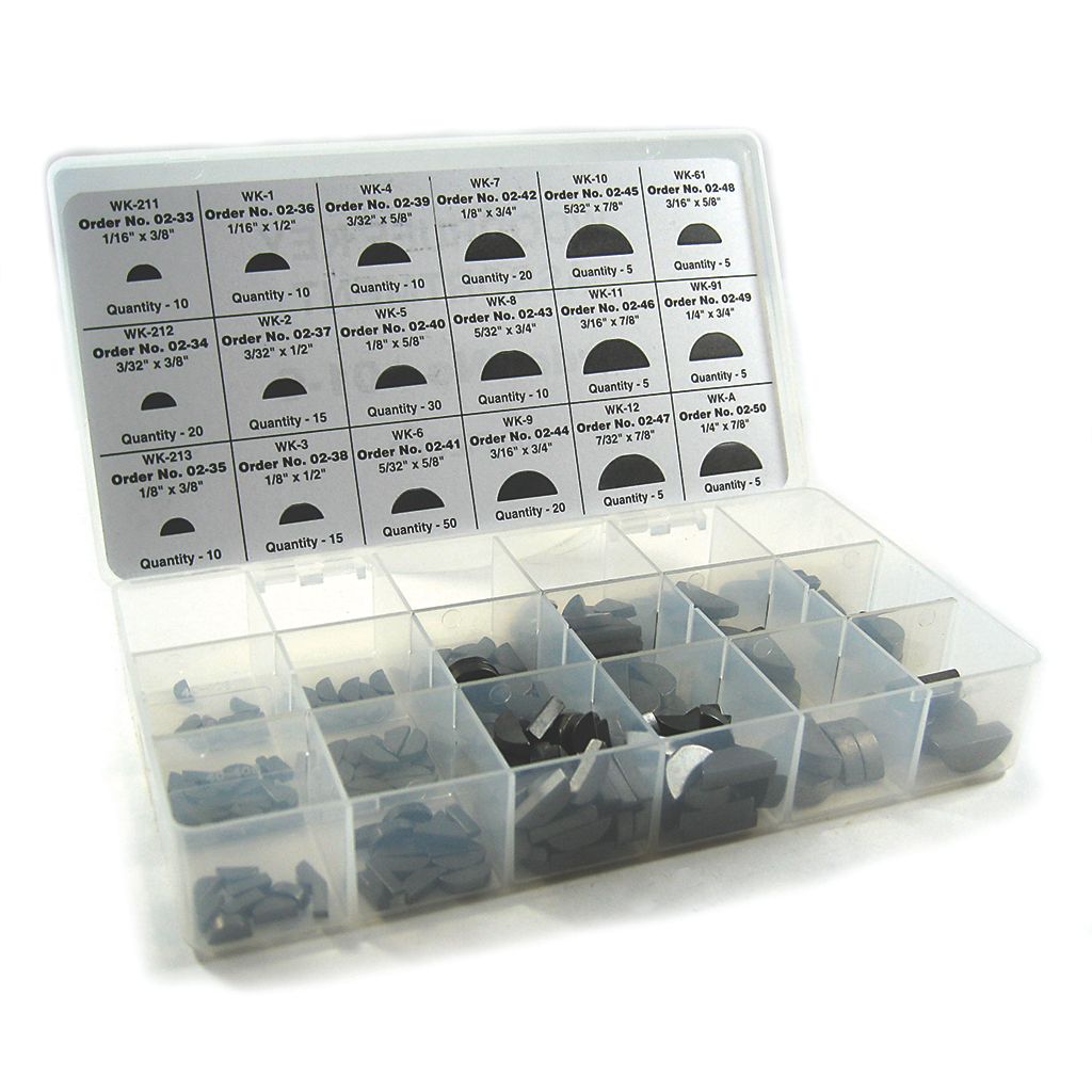 UNIVERSAL WOODRUFF KEY ASSORTMENT
