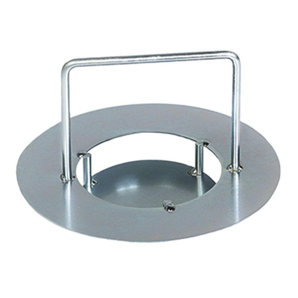 PLATED STEEL FIXTURE ABOVE GREENS CUP