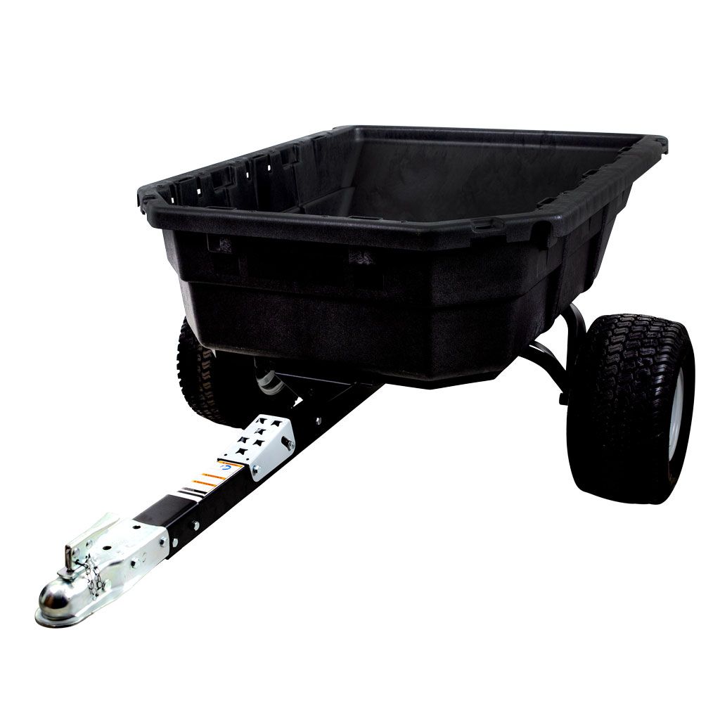TRAILER POLY SWIVEL ATV DUMP CART 12.5 CU/FT LEVEL CAPACITY / 15 CU/FT HEAPED CAPACITY