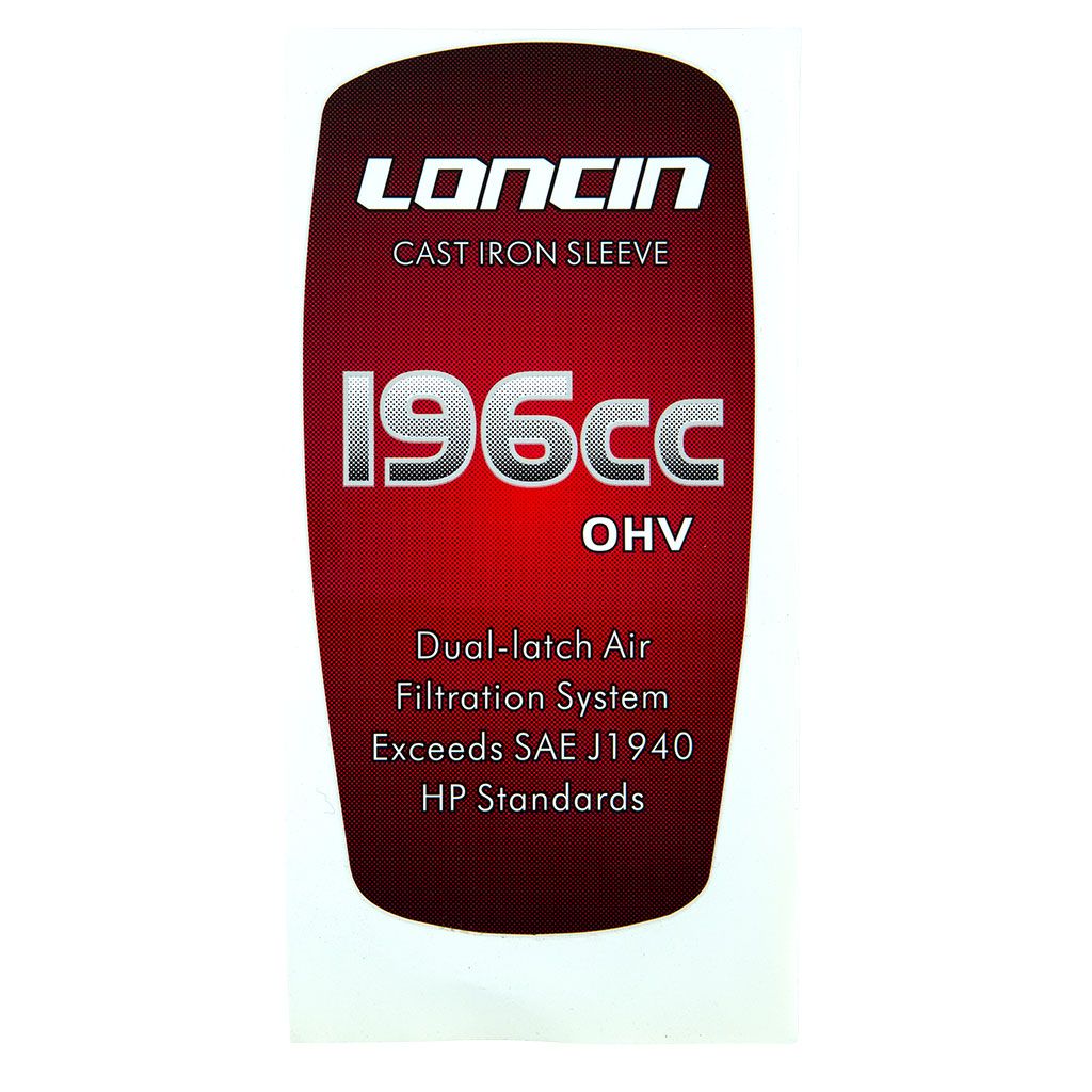 DECAL - ENGINE COWL 1P70FC / LC1P70FC