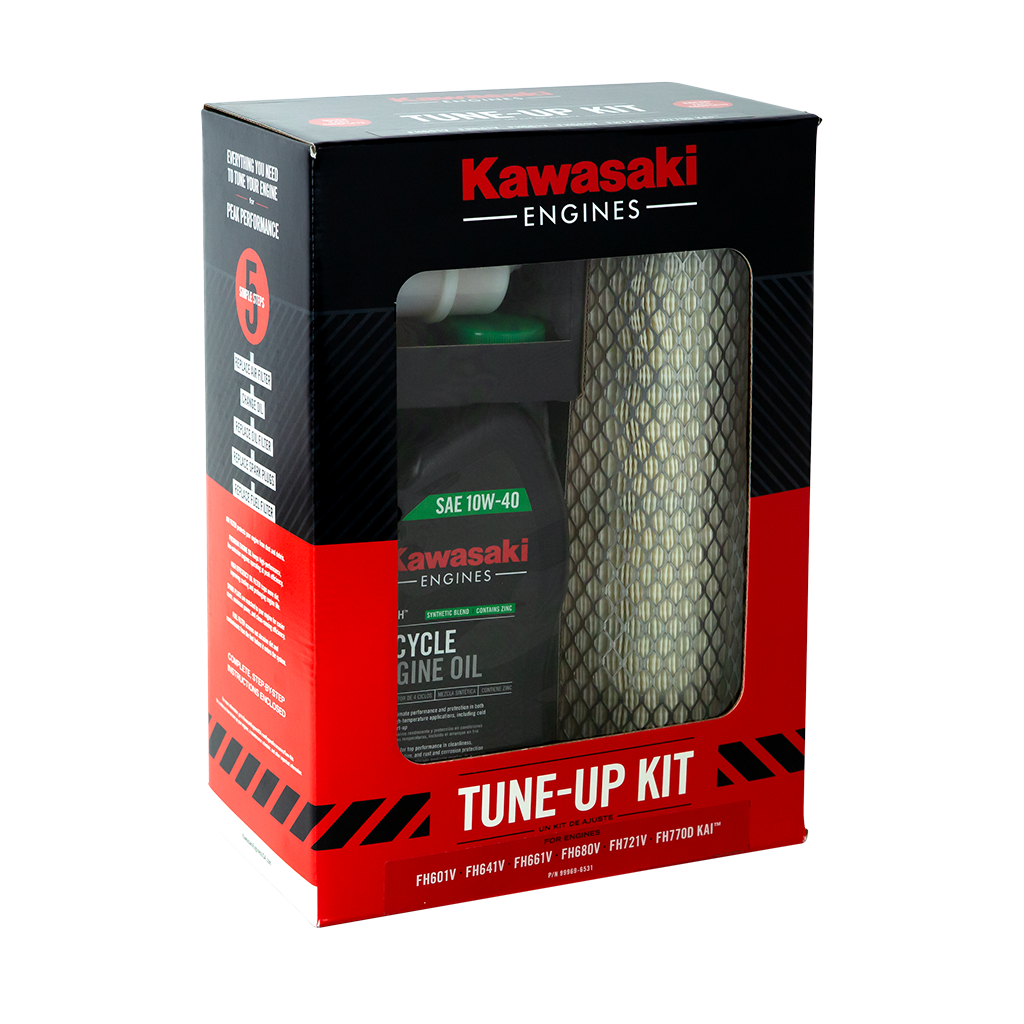 KAWASAKI SERVICE KIT 10W40 FH601V FH641V FH680V FH721V FH770D H/D AIR FILTER