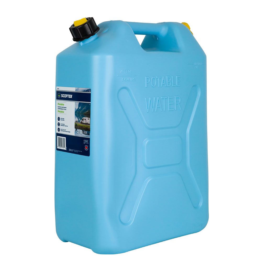 SCEPTER WATER CAN JERRY BLUE 20L